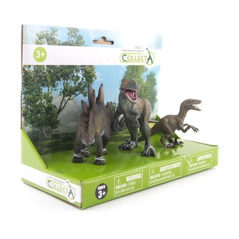 Набор динозавров, 3 фигурки