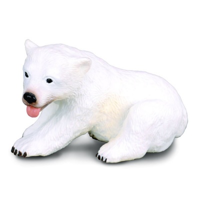 Медвежонок полярного медведя (сидящий)